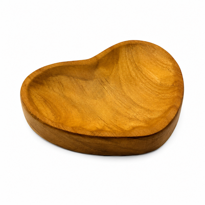 Wooden Heart Plate